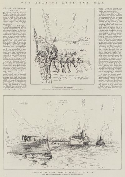 スペインとアメリカの戦争 作： Henry Charles Seppings Wright